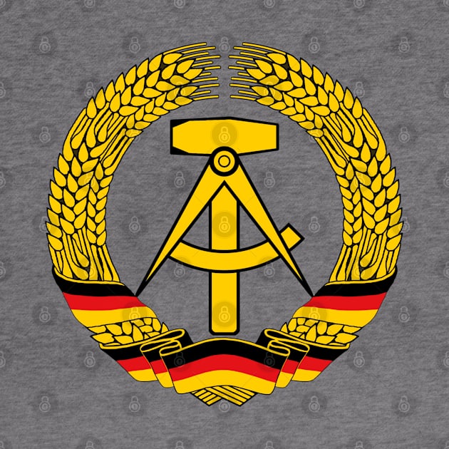 DDR GDR East Germany Herb Logo Hammer Transparent by ArtFay